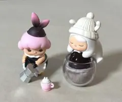 Pucky Rabbit Cafe POPMART 2点セット