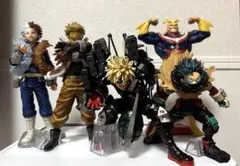 僕のヒーローアカデミア フィギュア デク　爆豪　ホークス　轟焦凍5体まとめ売り