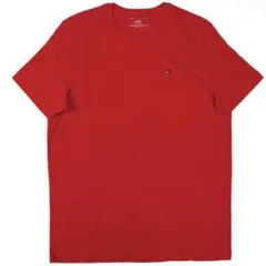 【S】TOMMY トミーヒルフィガー クルーネックTシャツ/マホガニー
