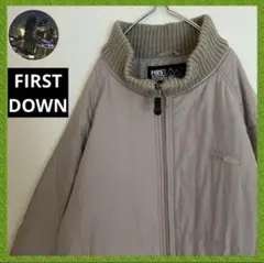 FIRSTDOWNファーストダウンブルゾンダウンジャケットアウタージャンバー