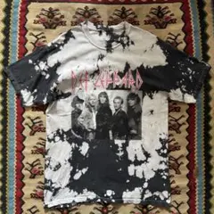 00-10s デフレパード タイダイTシャツ バンT ロックT L相当