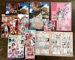 ワンピースフィルムレッド　ウタ　シャンクス　パンフレット　特典　クリアファイル