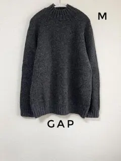 美品 ギャップ GAP【タグ付き】ハイネック 長袖 セーター M グレー