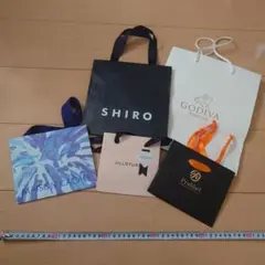 小さめショップ袋セット 5点