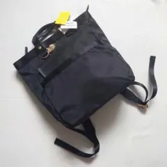 【タグ付】 ラ バガジェリー LA BAGAGERIE ナイロンリュック 黒のサムネイル