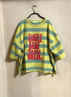 JOIN ジョイン　ボーダー　カットソー