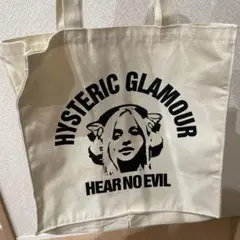 HYSTERIC GLAMOUR トートバッグ アイボリー