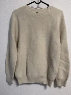 UNIQLO ベージュ クルーネックセーター S