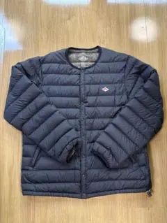 【新品】DANTON ネイビー インナーダウンジャケット L