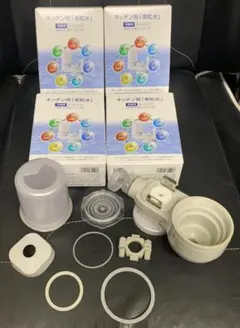 フリーサイエンス製 【家庭用浄水器ワンウォーターECO】カートリッジ 4個付属