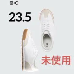 未使用　UNIQLO:C ユニクロシー ホワイト スニーカー 23.5㎝のサムネイル