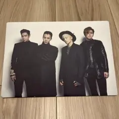 BIGBANG バースデーカード　直筆サインプリント入