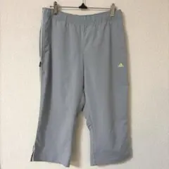 adidas メンズ 七分丈トレーニングパンツ M グレー