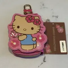 ハローキティ キーケース サンリオ　しまむら　日焼けキティ