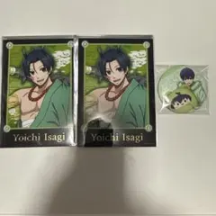 ブルーロック 潔世一 箔押しブロマイド 缶バッジ