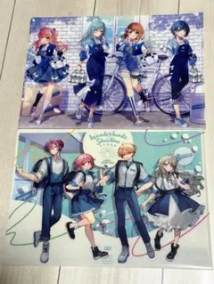 プロセカ　ワンダショ　モモジャン　クリアファイル