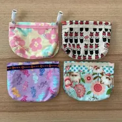 【ハンドメイド】移動ポケット/ティッシュ・ハンカチ入れ