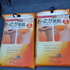 ATSUGI あったか美脚 ストッキング M-L　3足組