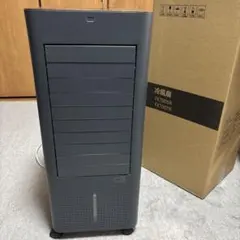 1台4役】 冷風機 8L 木目調 マイナスイオン 加湿 節電 空気清浄 E