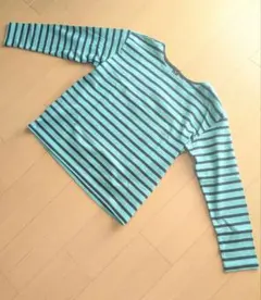 新品！FREDY REPIT ：フレディ レピ　バックボタン ボーダーカットソー