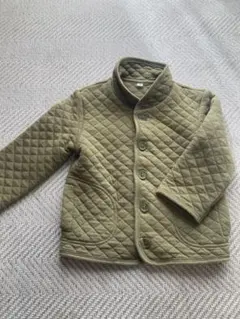 無印キルティングアウター90cm