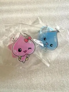 しずくちゃんアクリルめじるしチャーム　しずくちゃんうるおいちゃん