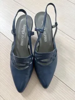 marie claire ネイビー ハイヒール・パンプス 23 Eのサムネイル