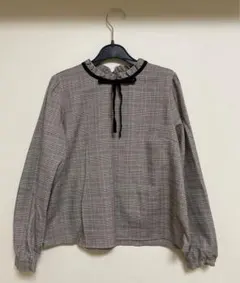 MAJESTIC LEGON チェック ブラウスのサムネイル