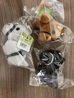競走馬 マスコット キーホルダー 3個