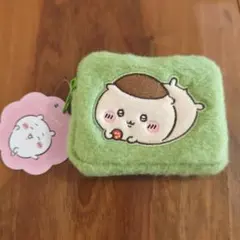 ちいかわ　ふわふわミニポーチ　くりまんじゅう