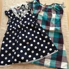 おまけつき！夏服2点おまとめ★ ワンピース　女児120cm