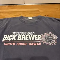 DICK BREWER 半袖Tシャツ グレー