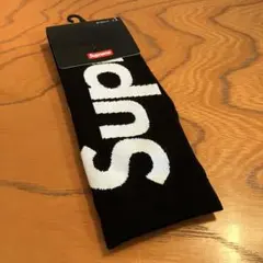 【Supreme】新品未使用 ナイキ ソックス 28〜29.5cm ブラック