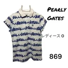 パーリーゲイツ ゴルフ ゴルフウェア ゴルフシャツ ポロシャツ 0