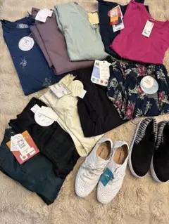 【まとめ売り】新品　3Lセット　靴2足L 全12点！