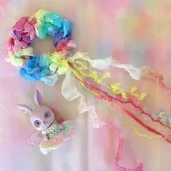 【no.10】カラフル⋈流れるフリルシュシュ