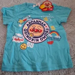 バンダイ アンパンマン Tシャツ 90 水色
