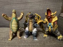 怪獣フィギュアセット 3体