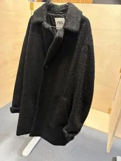 2026年最新】zara ボア ロングコートの人気アイテム - メルカリ