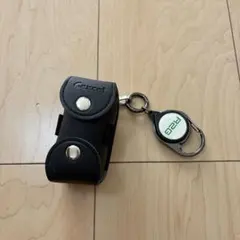 R2G ゴルフボールホルダー 黒　キーホルダー　ボール付き