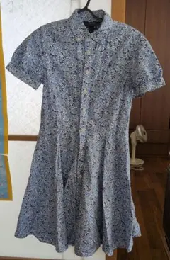POLO RALPH LAUREN 花柄ワンピース 16小さめ細身