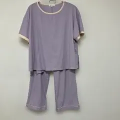 マタニティパジャマ 上下セット パープルM