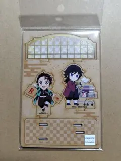 楽天×「鬼滅の刃」コラボ　木製ジオラマ(竈門 炭治郎＆冨岡 義勇)