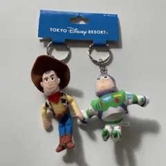 新品　未使用　ディズニー　トイストーリー　キーホルダーセット　東京　Disney