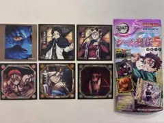 鬼滅の刃　シール烈伝5 鬼６枚セット