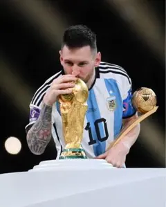 アルゼンチン代表メッシ選手2022年W杯オーセンティックユニフォームM