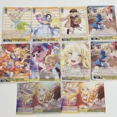 【バンドリ】ヴァイスシュヴァルツ トレーディングカード 38枚【ハロハピ】