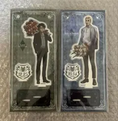 進撃の巨人 リヴァイ エルヴィン バースデーアクリルスタンド 缶バッジセット