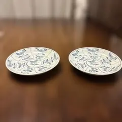 美濃焼 定園窯 中皿　　2枚