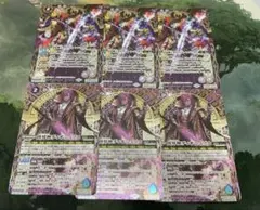 バトスピ/PR/シークレット/ディオニュソス/カヴァリエーレ・バッカス/各３枚